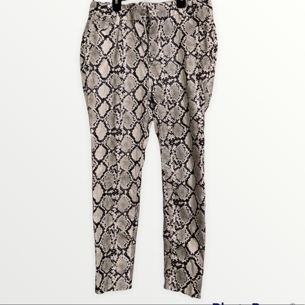 Hammer Jeans Snakeskin Print Size 15